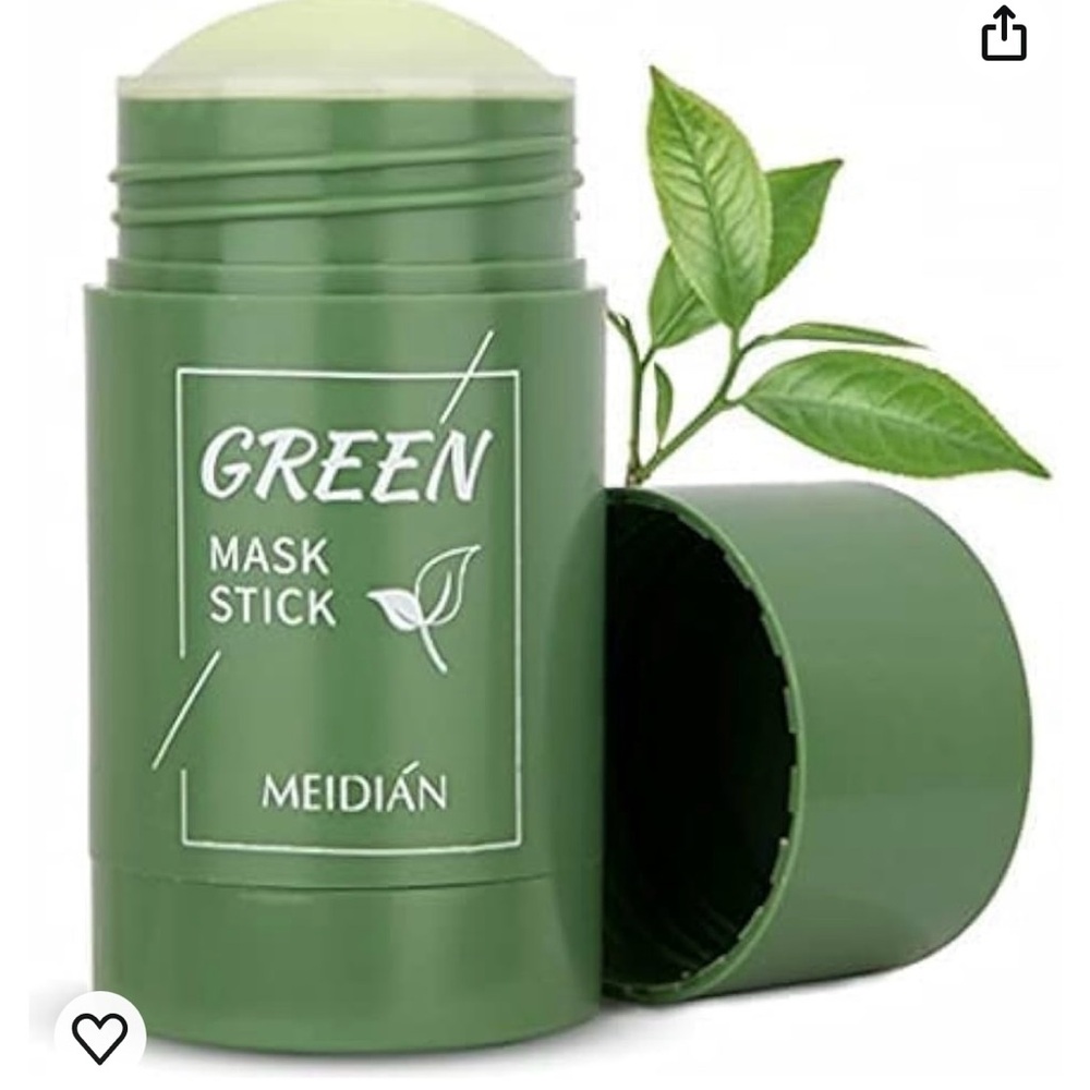 MEIDIAN Green Tea Mask Stick For Face Deep Cleanse 2 pack